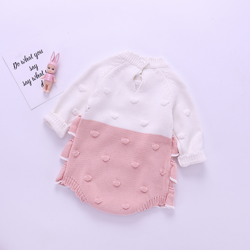 Title 22, European and American Knitted Romper Baby Cute ...