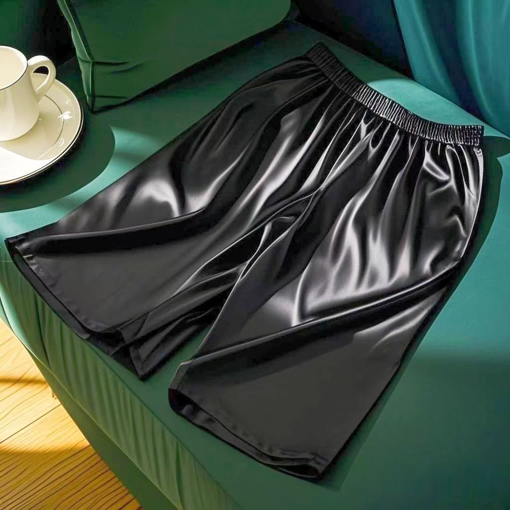 Thin Loose-fit Plus-size Home And Casual Comfortable Summer Solid Color