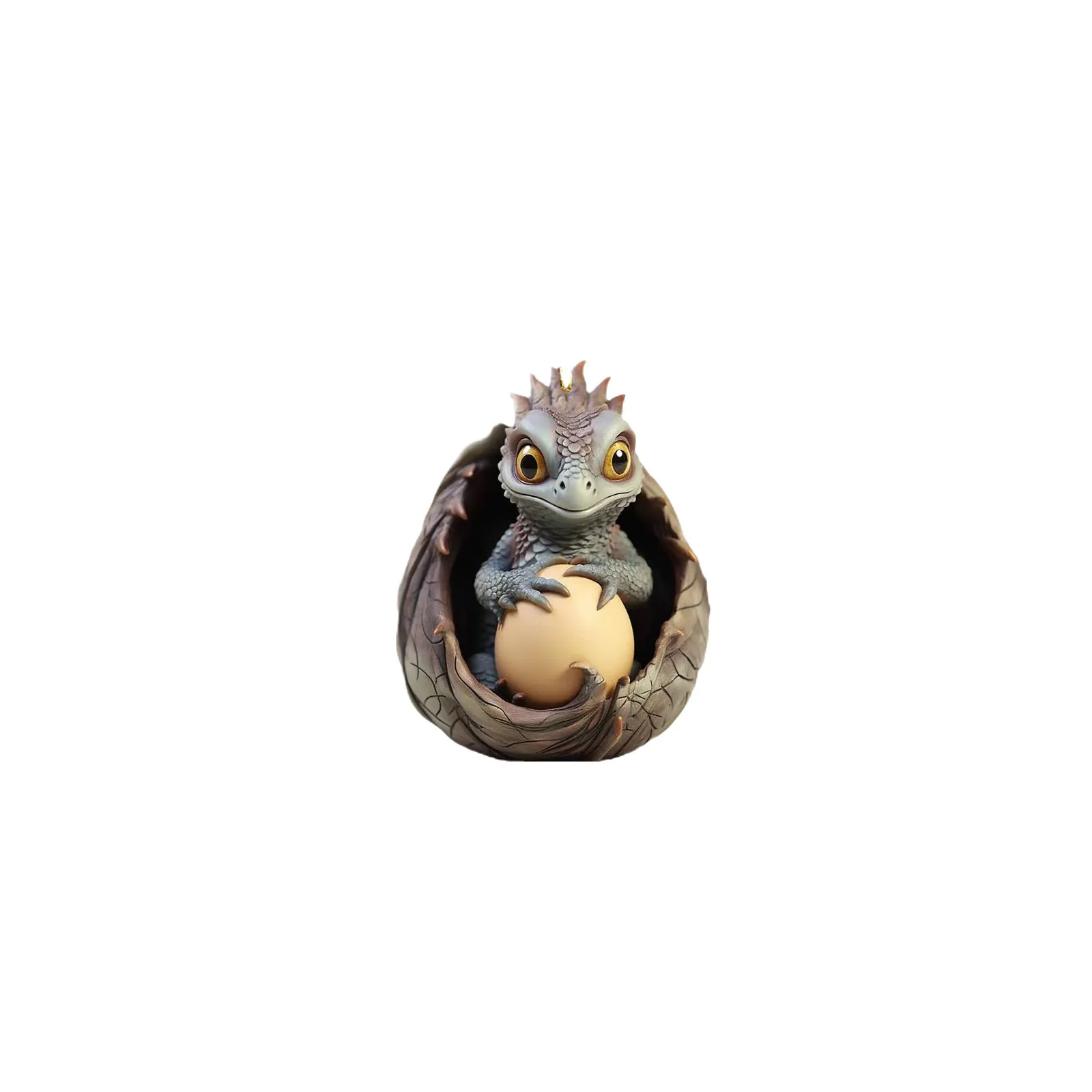 Creative Dragon Egg Treasure Acrylic Automobile Hanging Ornament Christmas Decorations – image 5