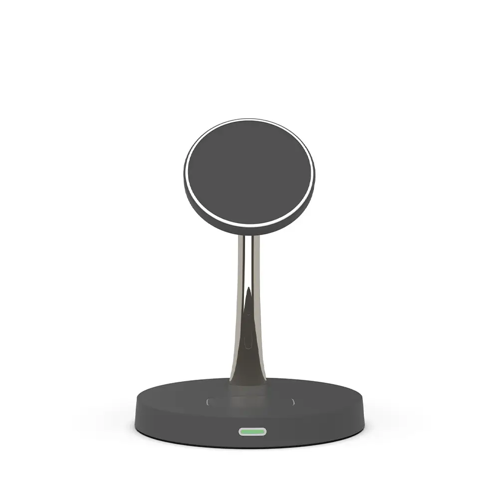 15W Magnetic Three-in-one Night Light Charging Bracket