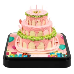 Creative Birthday Gift Paper Carving Calendar 3D Notepad - Happy Birthday In English - View 1