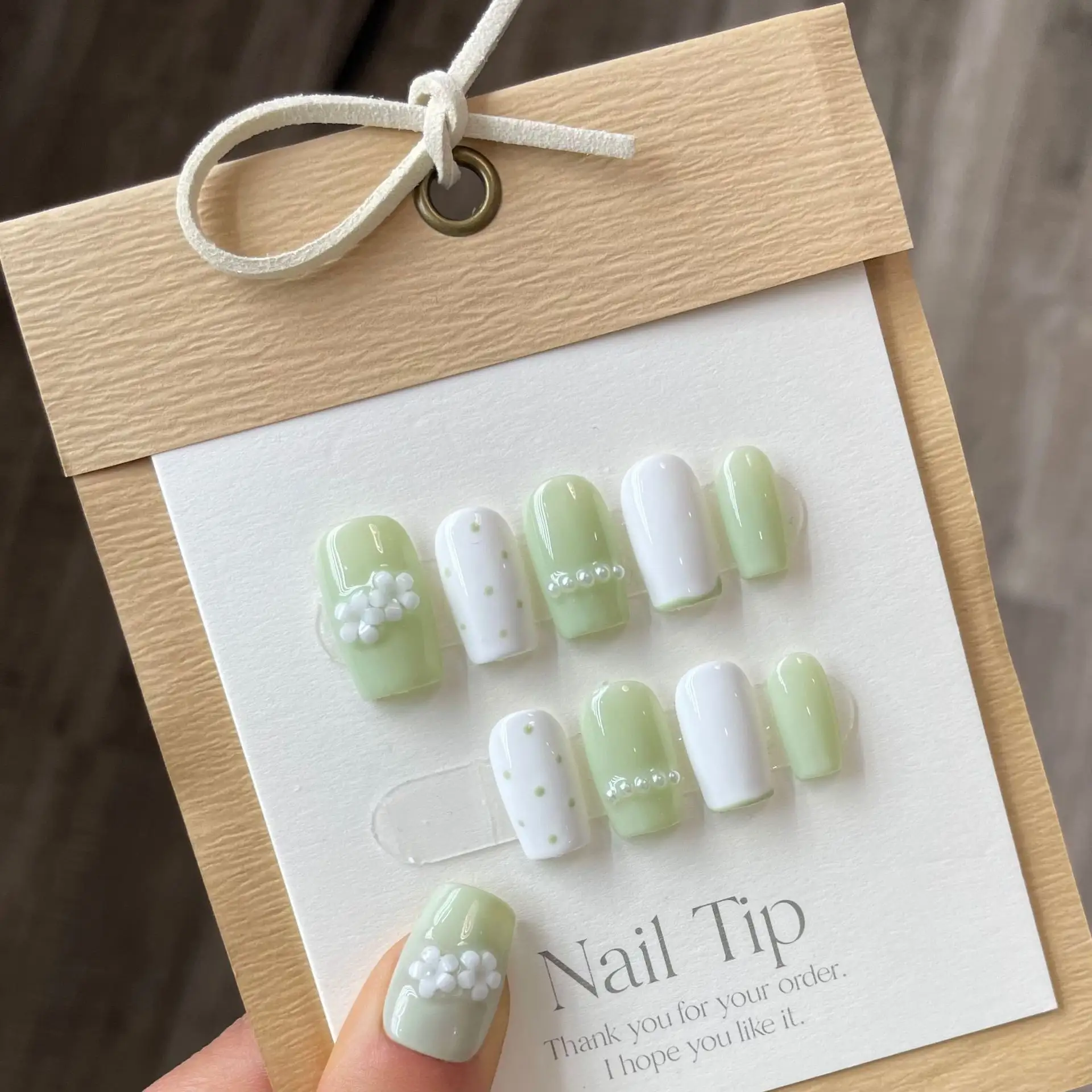 Removable Short Nail Art