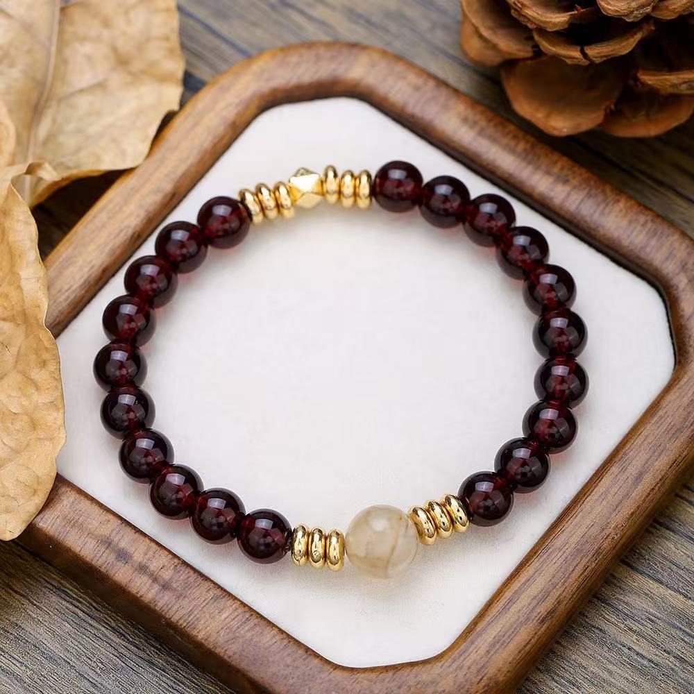 Lapis Lazuli Tiger Eye Bead Bracelet