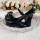Retro Style Fashionable Low-heeled Womens Pumps view 5