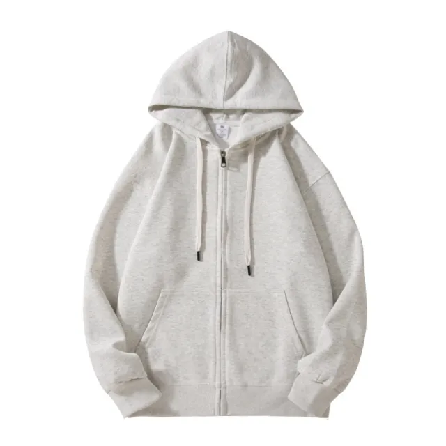 All matching Hoodie Couple Hooded Zipper Flower Gray - Shop at LoveMi