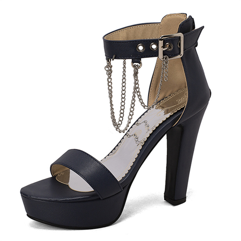 Peep-Toe Platform High Heels, picture 7 of 7