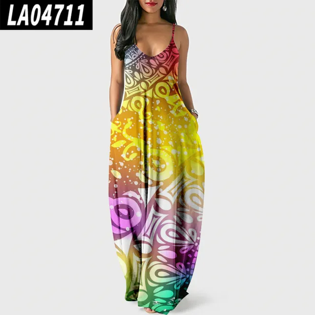 Women's Summer Cool Suspender Dress 3 Style A476 L - Shop at LoveMi