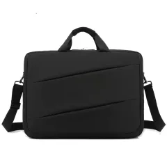 Men's Business Waterproof Wear-resistant Crossbody Handbag - Black - View 1