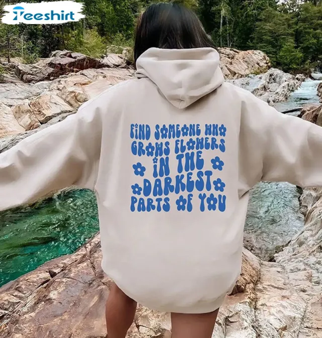 Every Thing Will Be Okay Creative Letter Hoody Female Casual Pocket Hoodie Fashion Loose Clothes Warm Comfortable Pullover Apricot - Shop at LoveMi