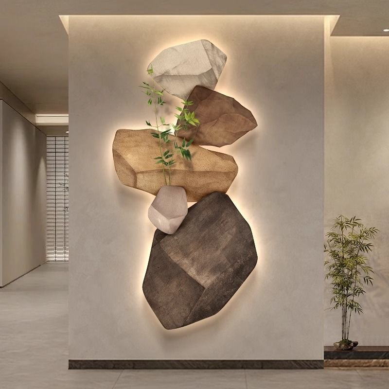 Creative Light Luxury Minimalist Entrance Decoration Painting