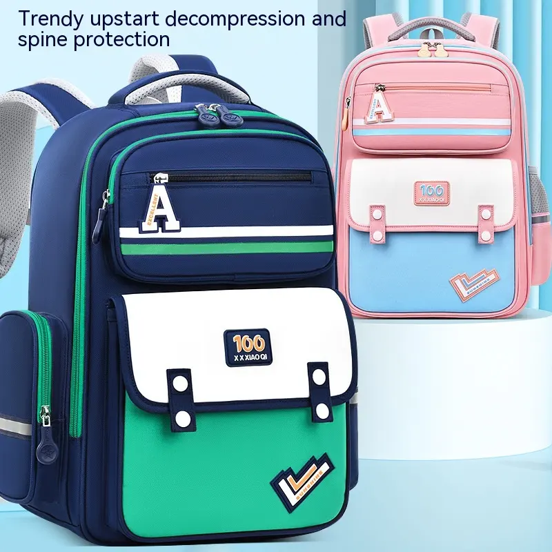 New Student Schoolbag Waist And Spine Protection