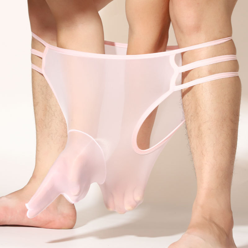 Fashion Men's Fully Transparent Elephant Nose Shorts