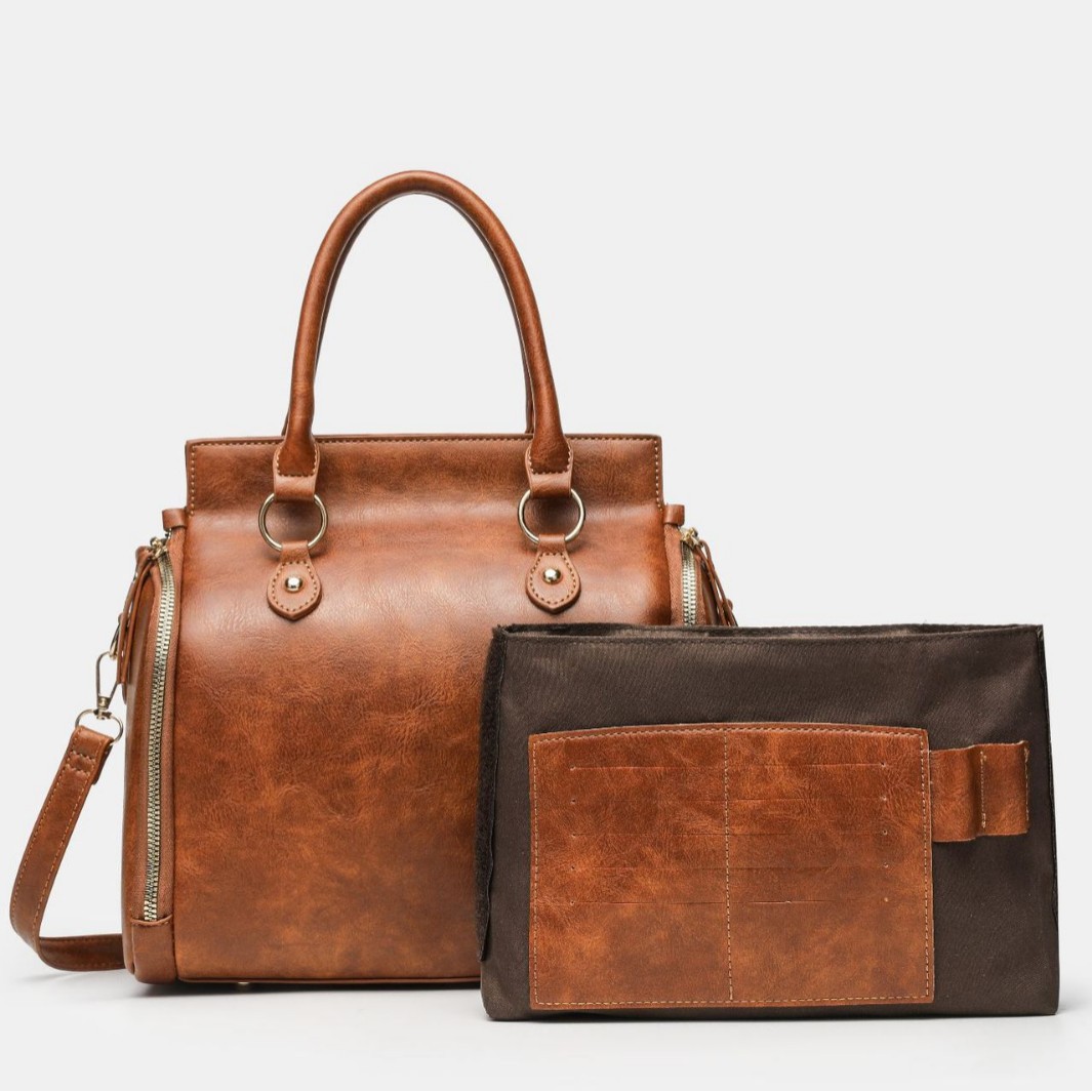 Tote Bag With A Multi-functional, Detachable Shoulder Strap For Handheld Use