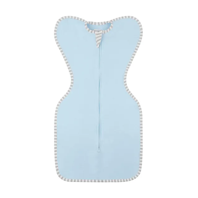 Modal Breathable Baby Swaddle Sleeping Bag Baby Lake Blue - Shop at LoveMi