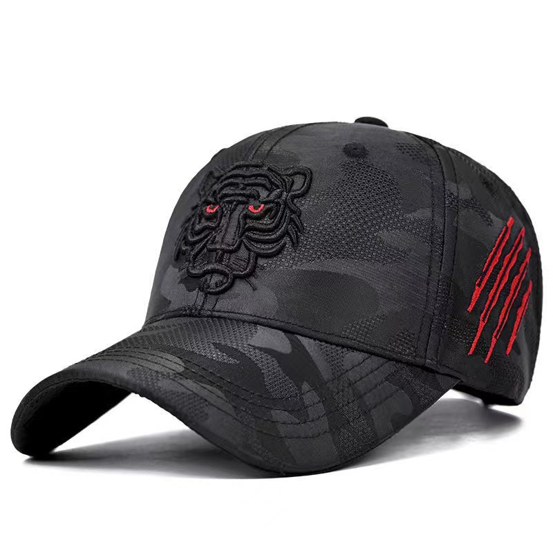 Title 4, Tiger Head Mens Baseball Cap Sporty style with...