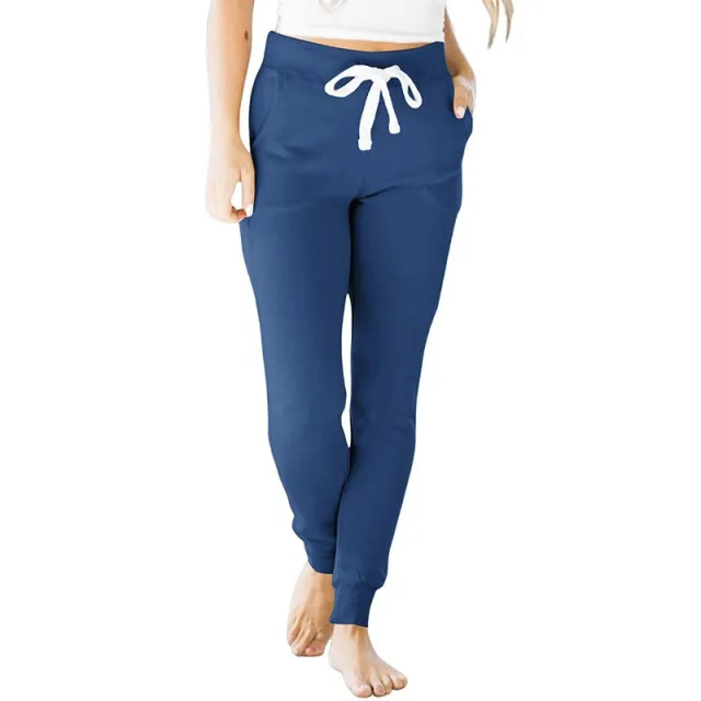 All matching Slim Fit High waisted Trousers Women Lc7711553 P905 M - Shop at LoveMi