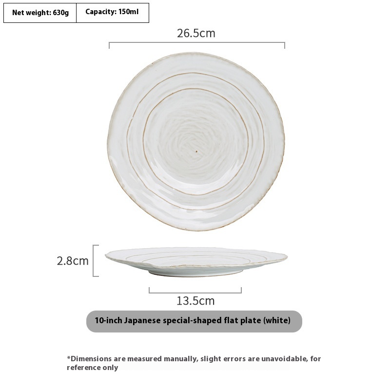 Plate Dish White