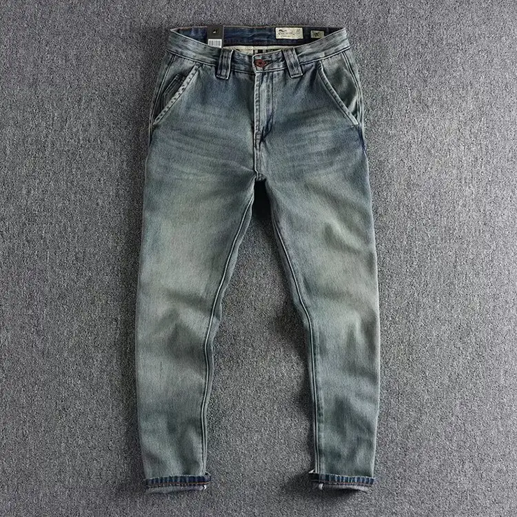 Stretch Men's Oversized Casual Trousers