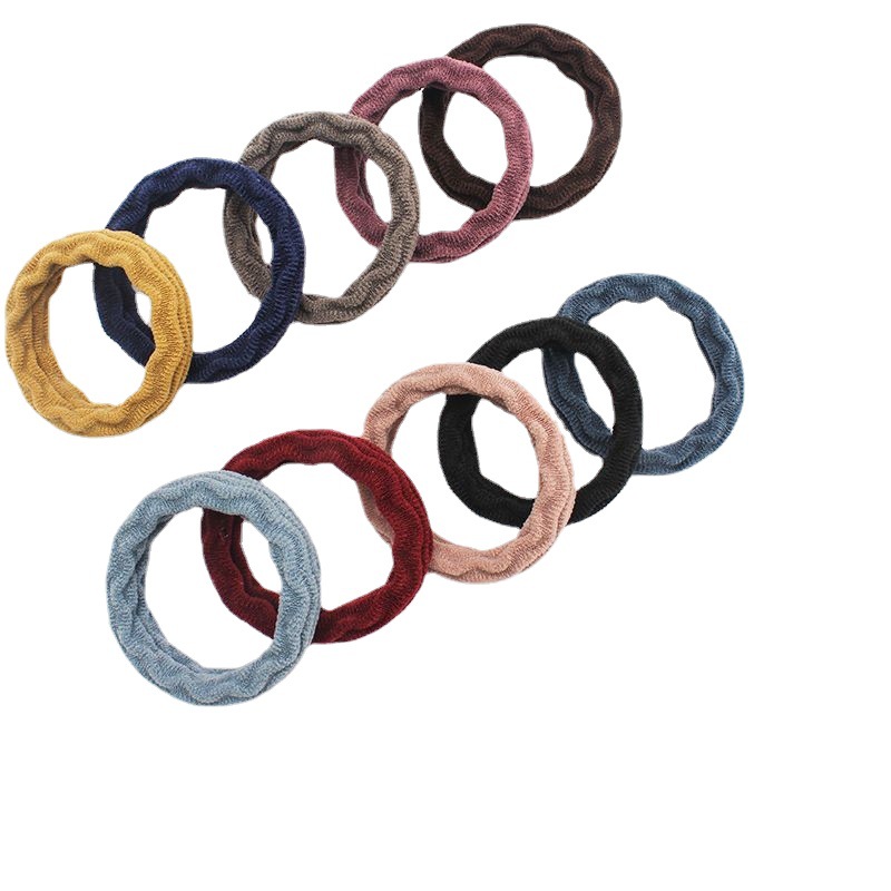 Thick Hair Rope High Elasticity Korean Elastic Band - Image 4