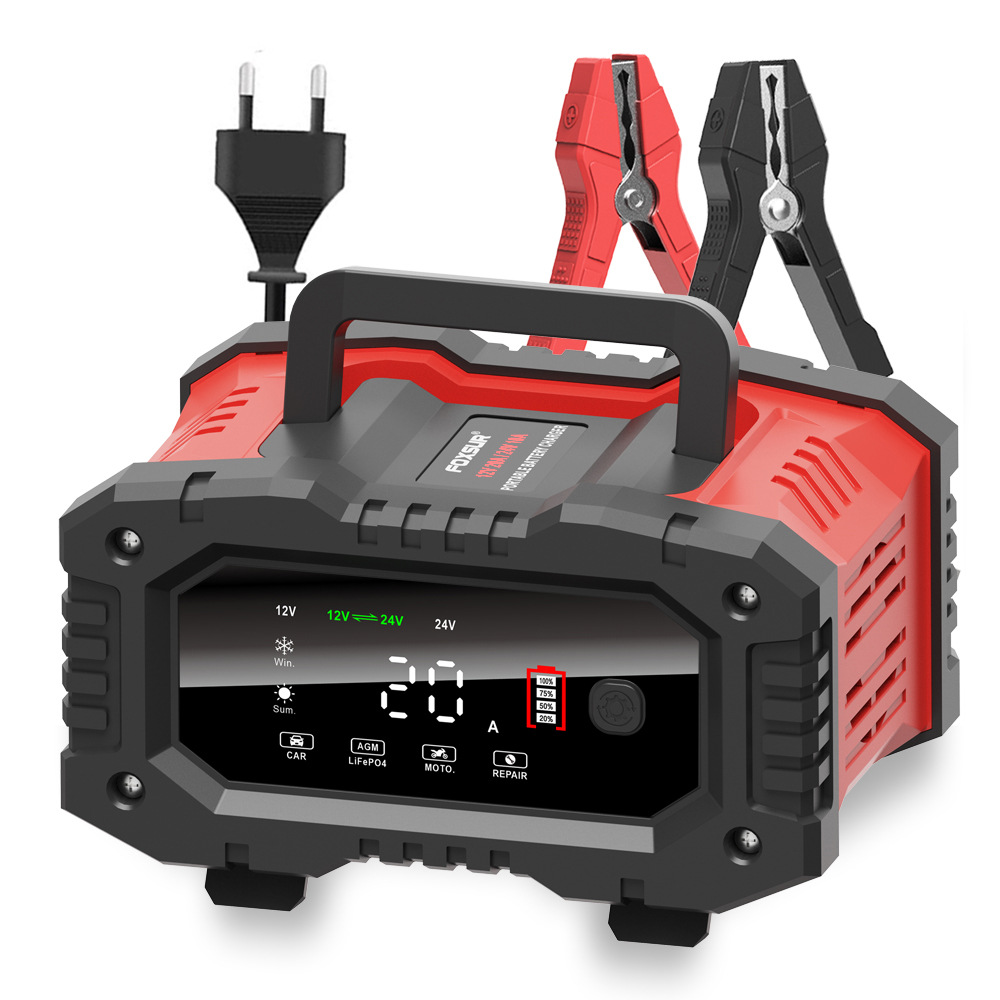 Title 9, High Power Portable Motorcycle Battery Charger