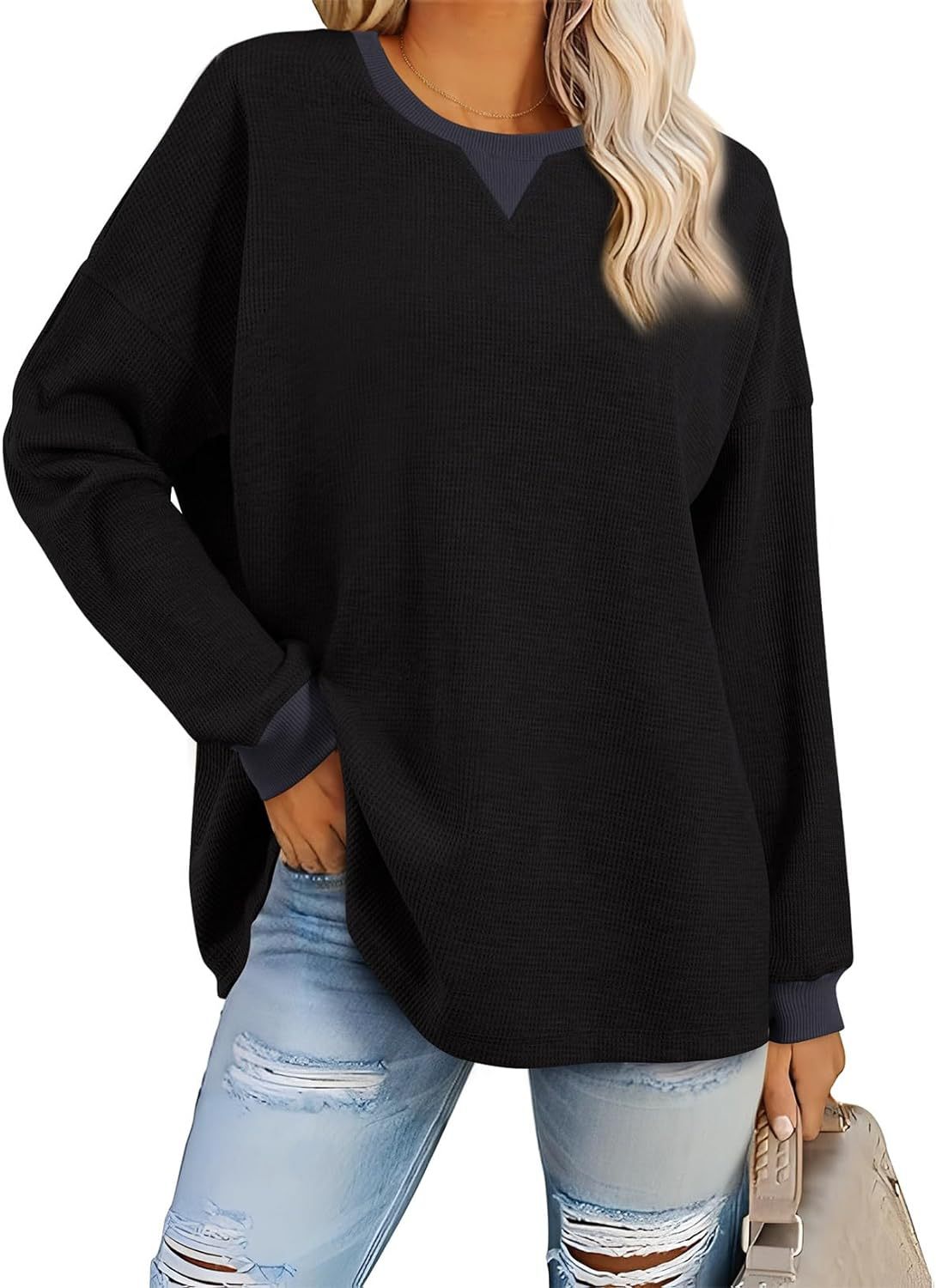 Women's asymmetrical sweatshirt – all color options