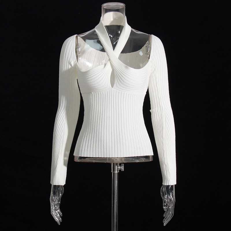 Solid Color Spicy Girl Versatile Top