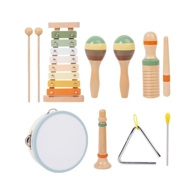 Wooden Educational Percussion Music Set For Toddlers — foto 7
