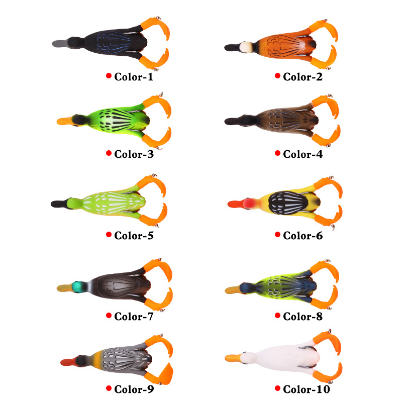 Title 3, Lure Propeller Flippers Duck Floating Rotating ...