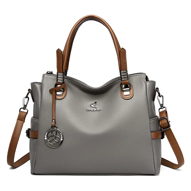 New Crossbody Shoulder Large Capacity Women's Bag Gray - Shop at LoveMi