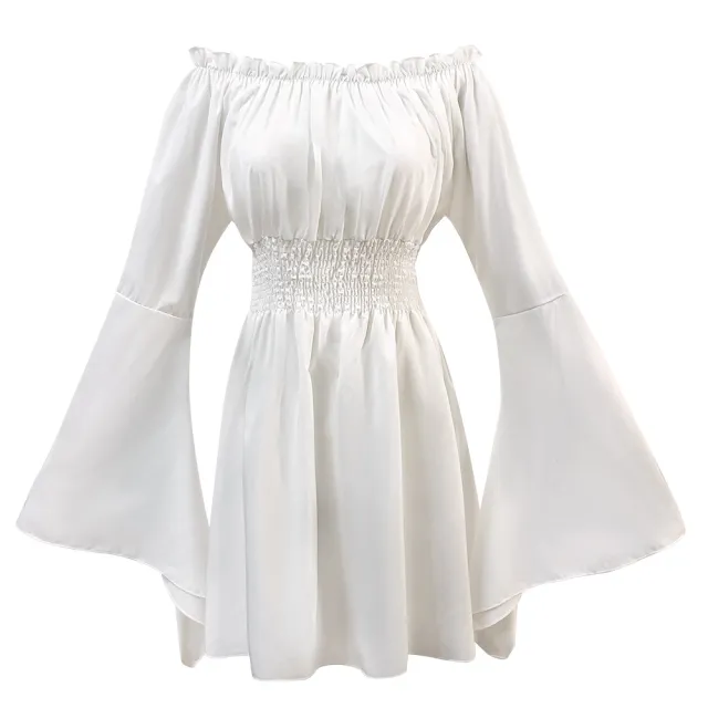 Women's Solid Color Casual Fashion Retro Simple Dress Beige Coat - Shop at LoveMi