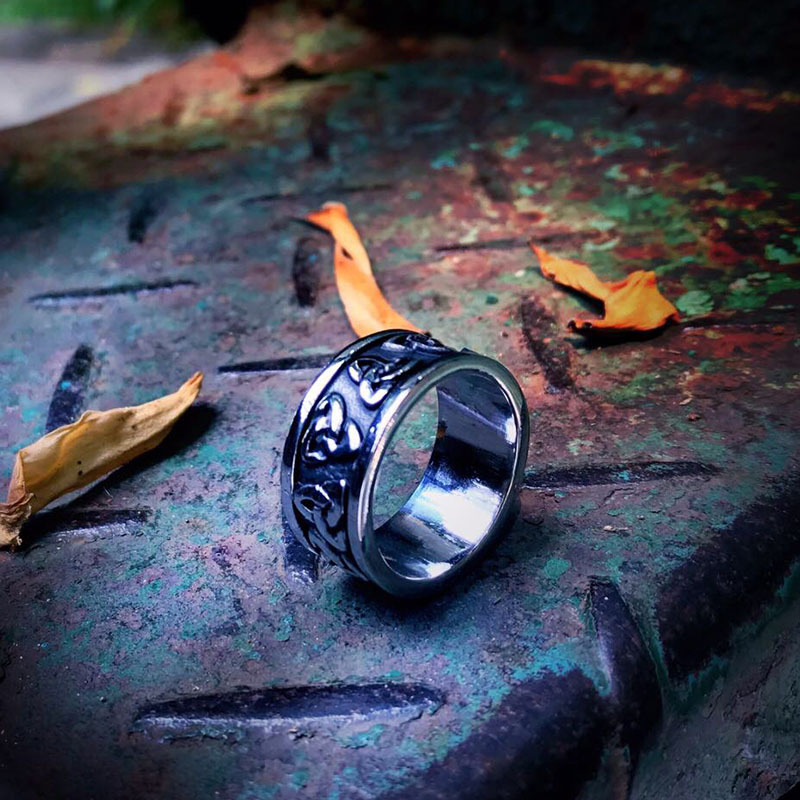 Beier Nordic Personalized Ornament Simple Viking Ring