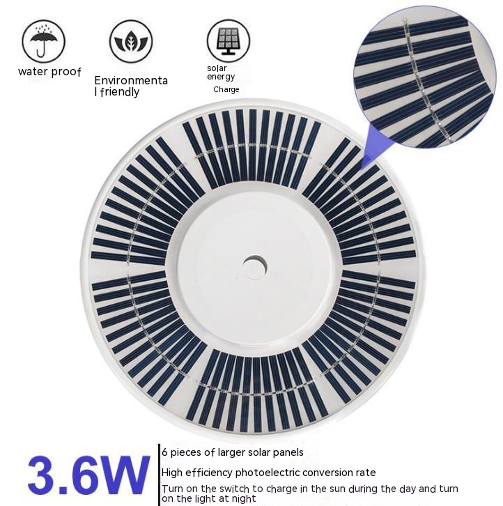 Solar Tent Bowlight 136LED Lighting 4