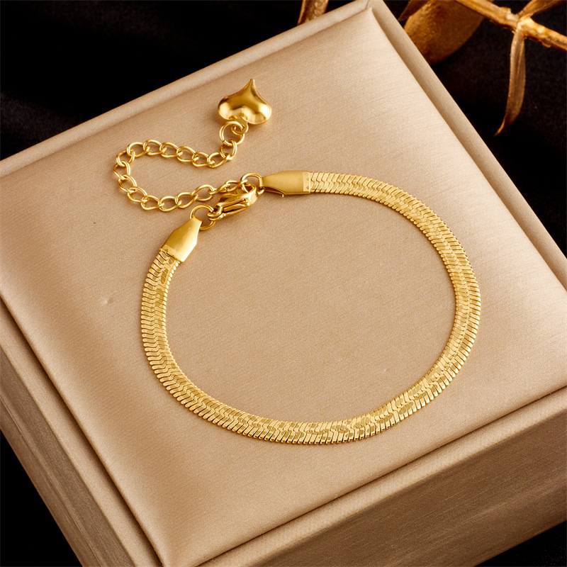 Lenue☆ギフトに大人気★SNAKE BALL CHAIN BRACELET Amazon.com: Fnjuucw Snake Chain Bracelet, Luxurious Styling