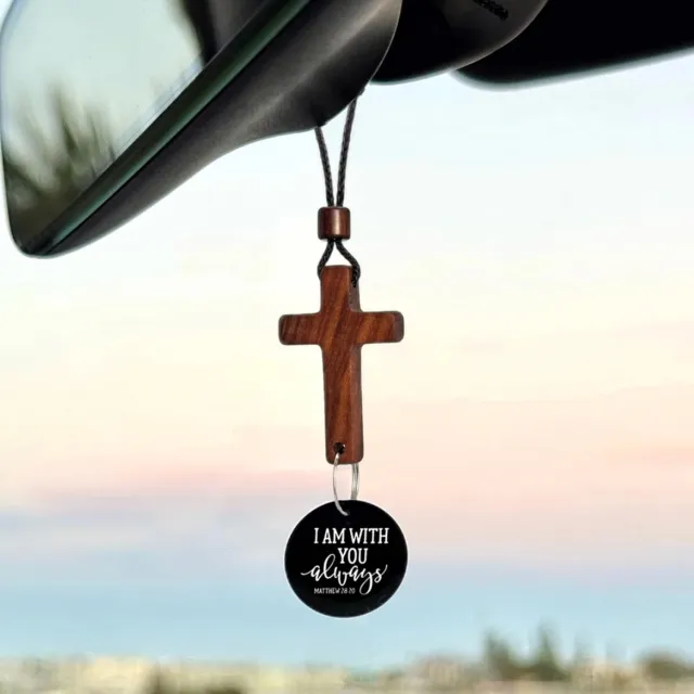European And American Western Cross Walnut Ornaments Black - Shop at LoveMi