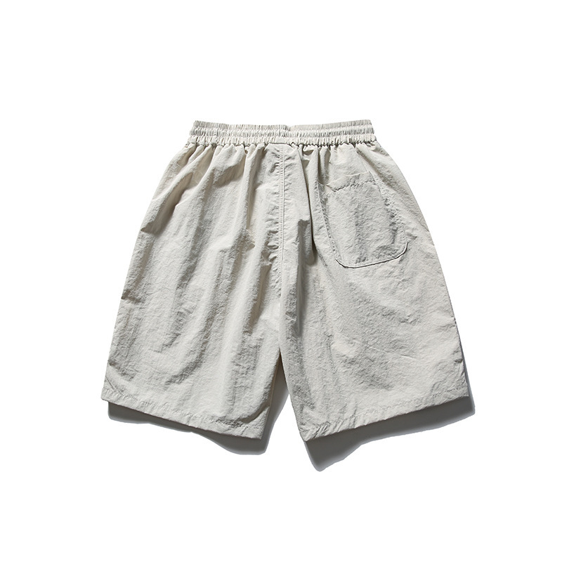 Japanese Trendy Irregular Pocket Design Shorts