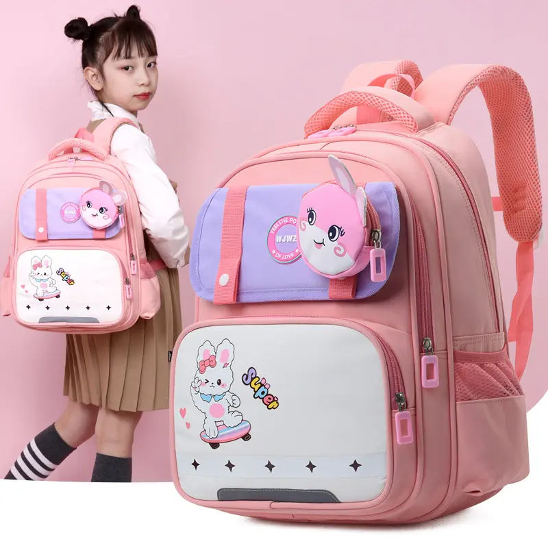Elementary School Student Schoolbag Large Capacity Spine