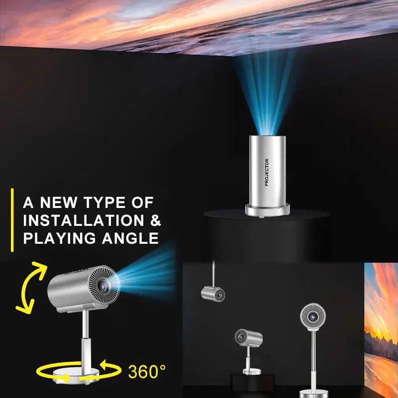 X5 Smart Hidden PTZ Bracket Android HD Bluetooth Projector