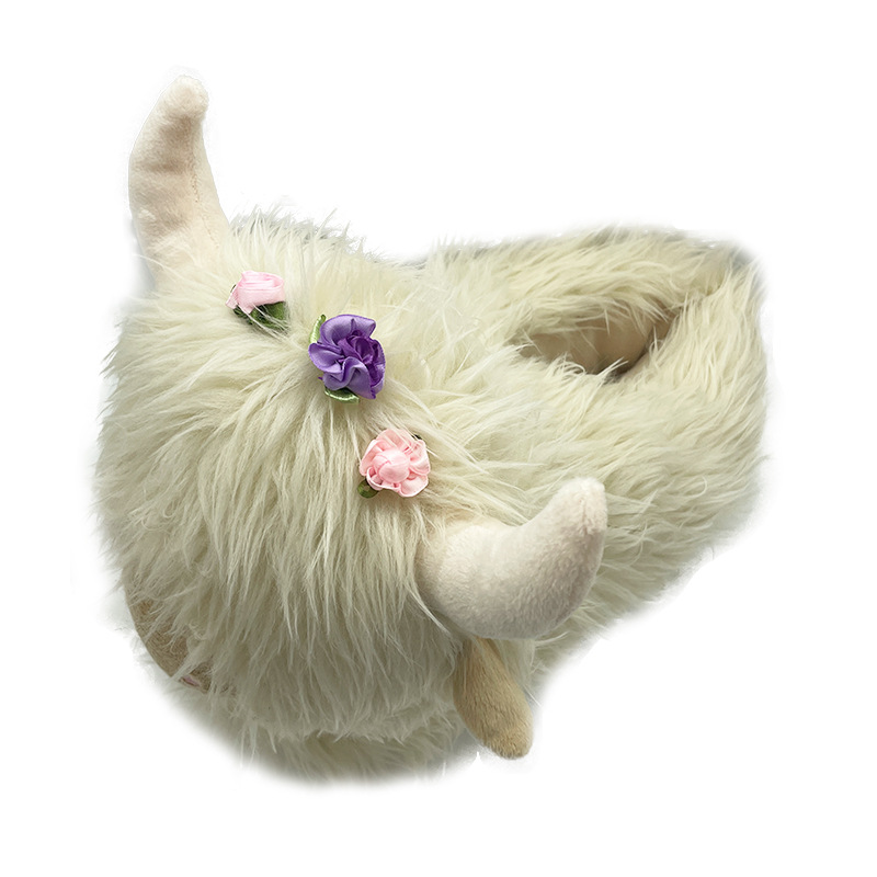 Title 19, Wearing Flower Scottish Yak Plush Winter Cotton...