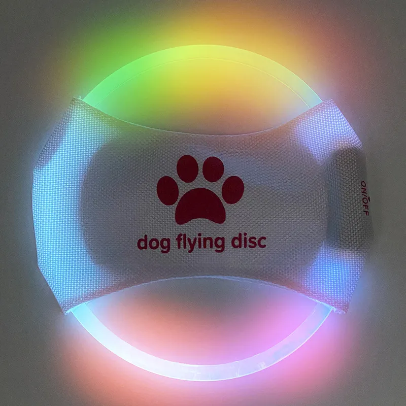 Dog Flying Discs Light Glowing LED LuminousTrainning Interactive Toys Game Flying Discs Dog Toy Pet Dog Accessories Pet Products – image 10
