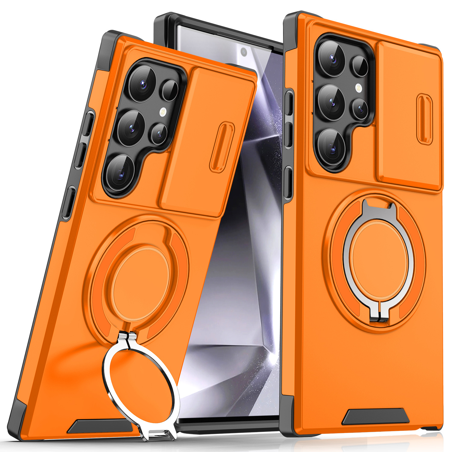 Window-mounted Phone Case With A Stand