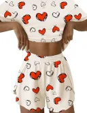 White Peach Heart