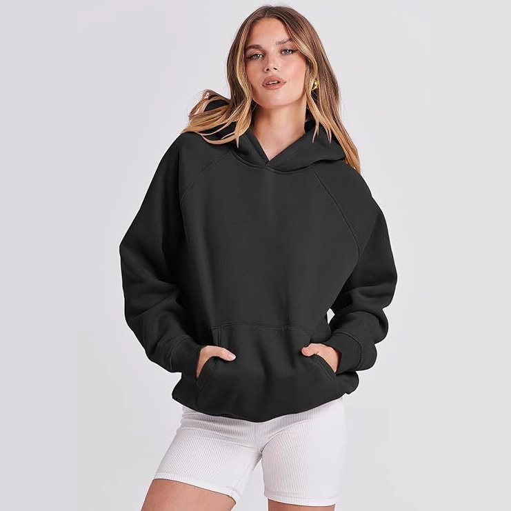 Womens Vintage Hoodie Versatile And Thick