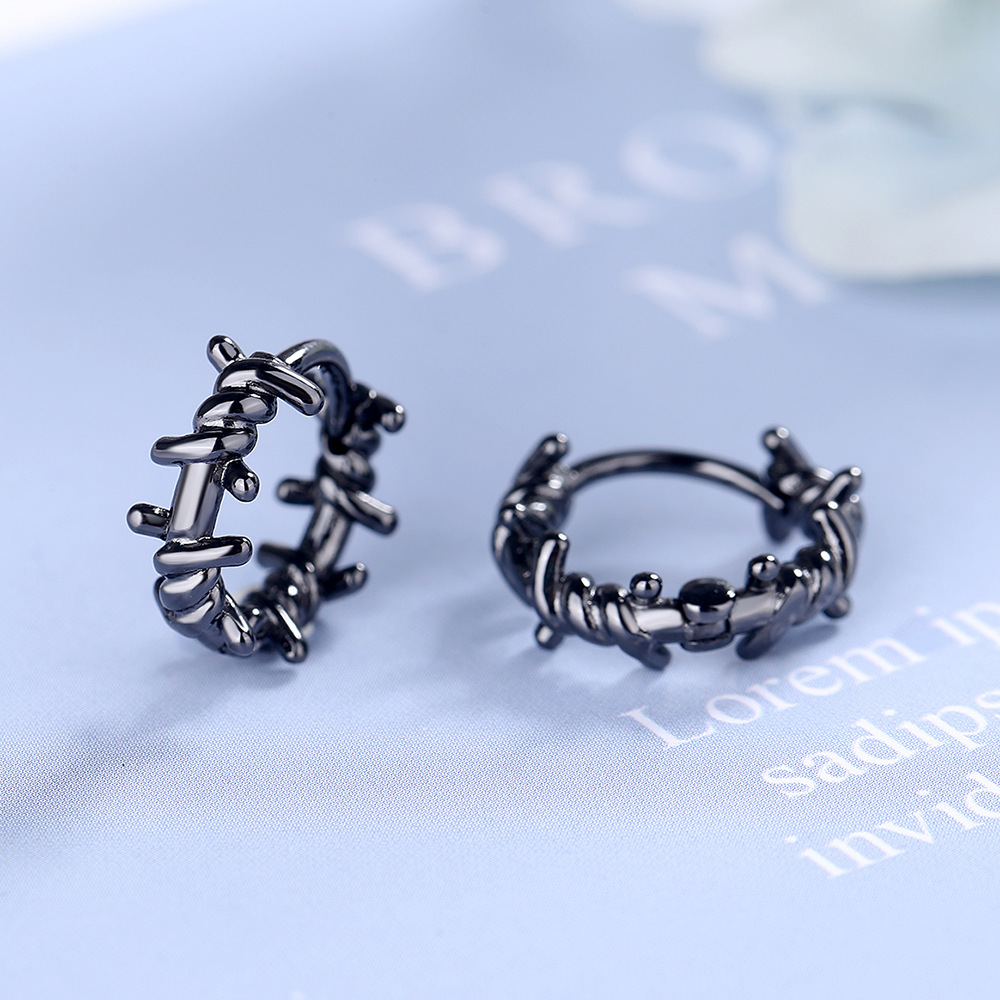 Geometric Ear Clip Female Stylish Round Trend