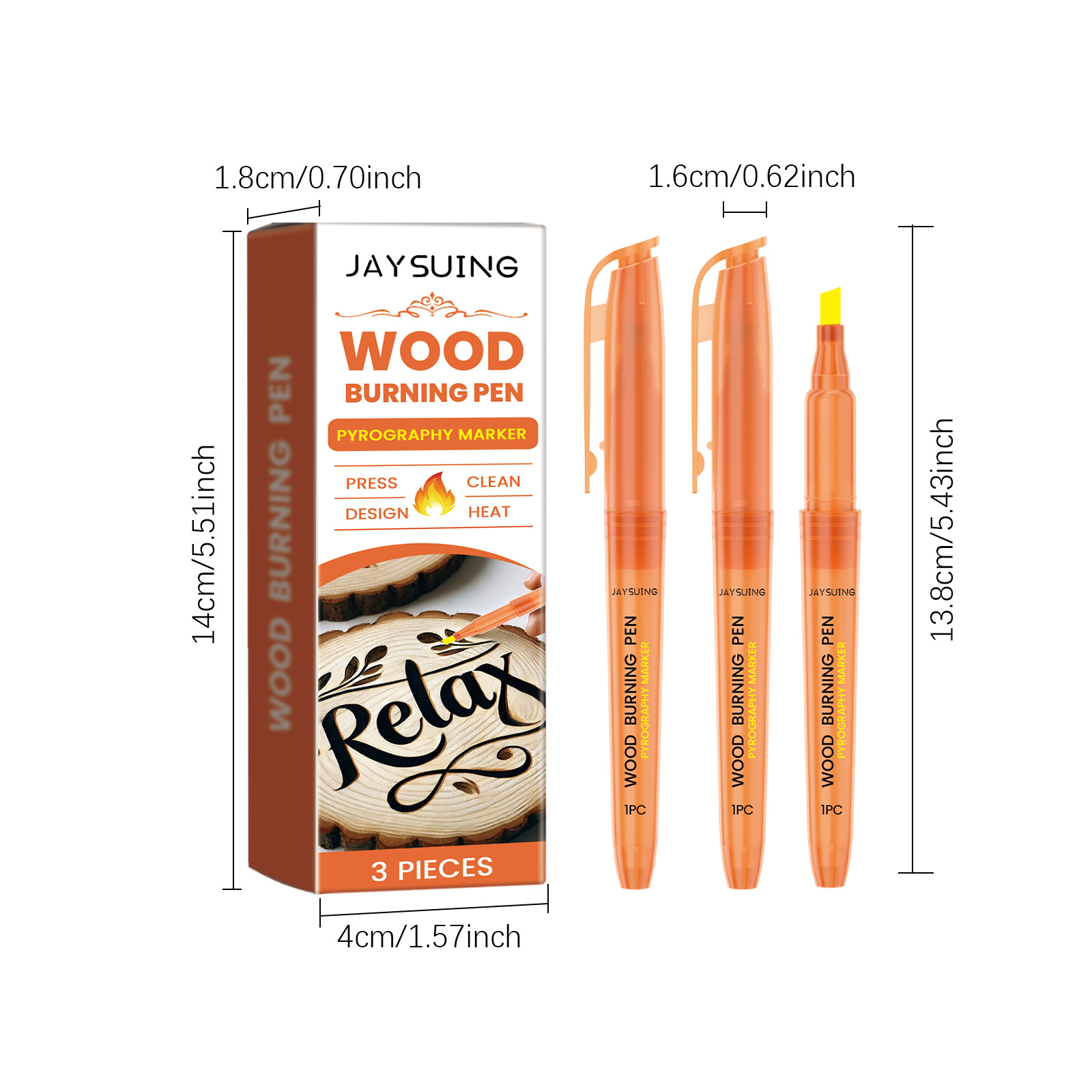 Title 1, Wood Burning Coking Marking Pen