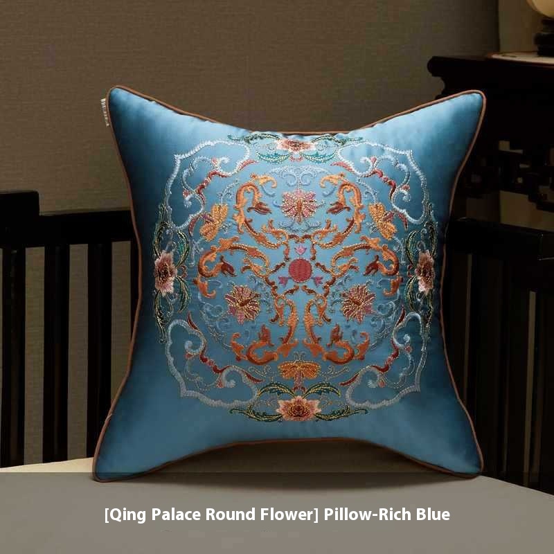 YG01 Fragrant Blue Pillow