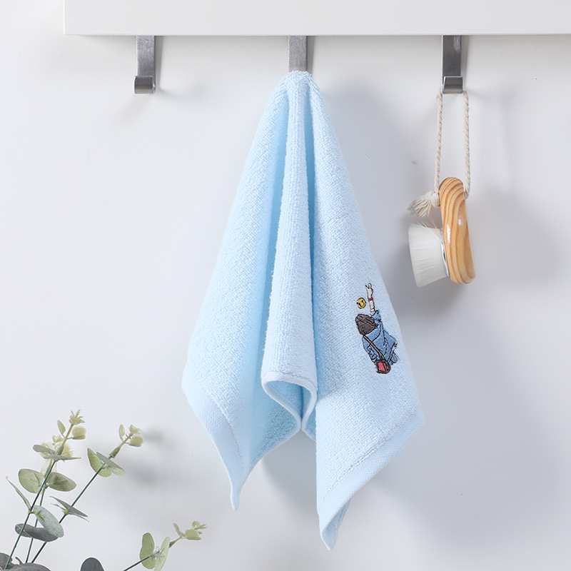Children's Towel Home Soft Cartoon Face Towel Pure Cotton