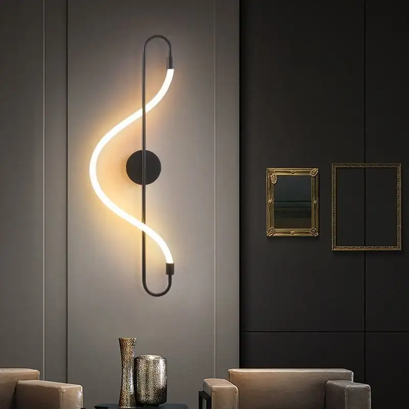 Living Room Background Bedroom Bedside Creative Wall