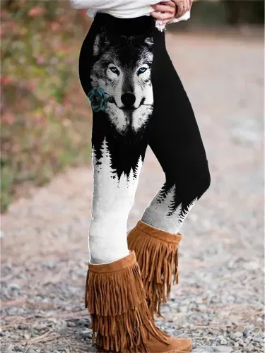 Sale 3D Digital Three dimensional Printing Warm Women's Leggings 2023100004S - Shop at LoveMi