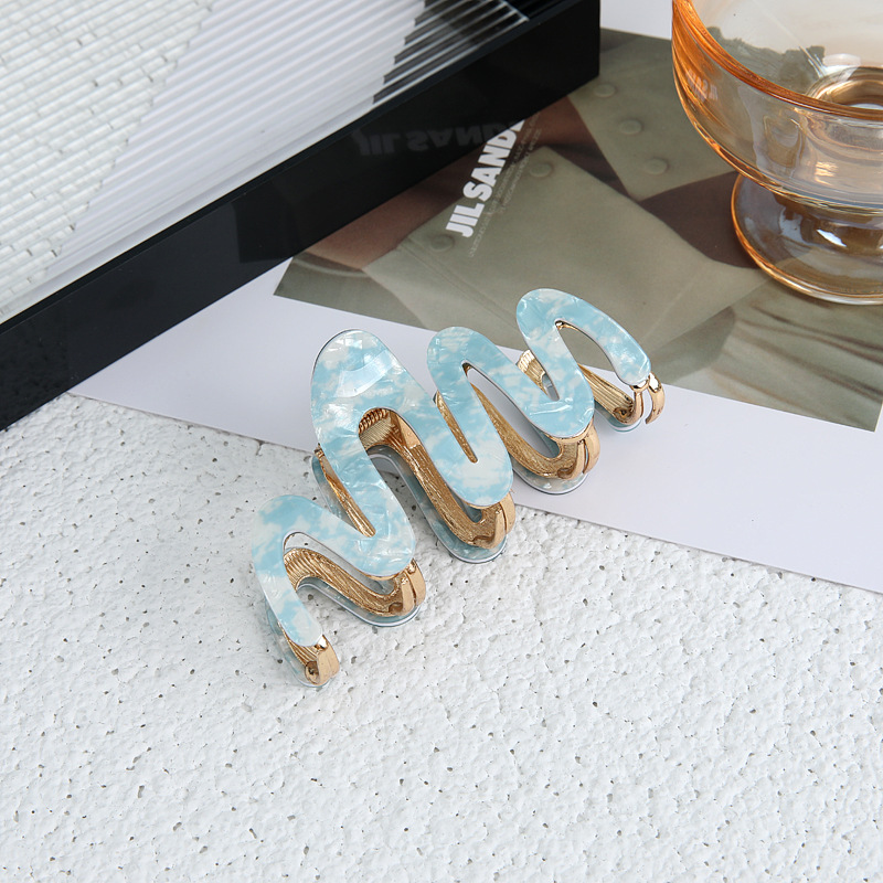 Acetic Acid Hair Claw Large Hair Clip Womens Headpiece — foto 12