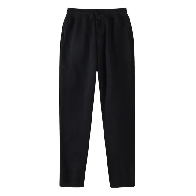 Spring And Autumn New Casual Sports Straight Slim fit Trendy Men's Trousers Black - Shop at LoveMi